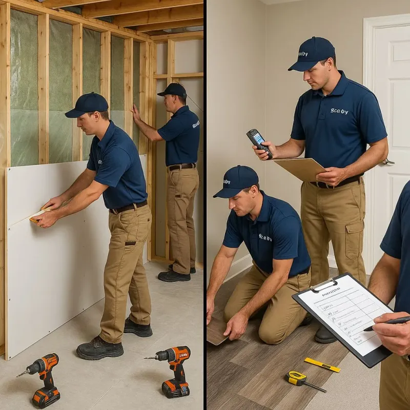 Repairs and Reconstruction process in Ludowici, GA