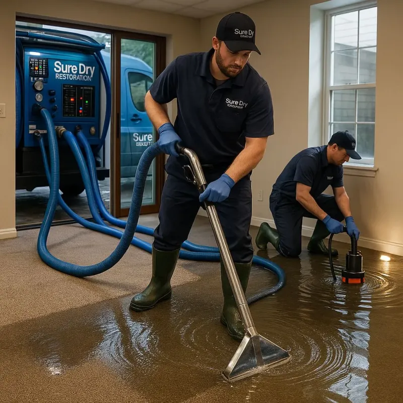Water Extraction and Removal process in Ludowici, GA